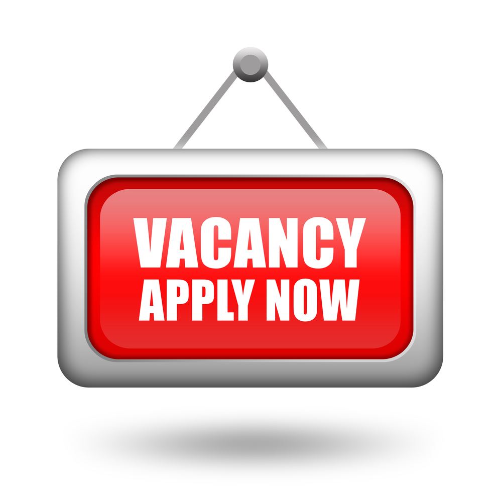 Vacancy - apply now