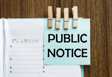 Public Notice